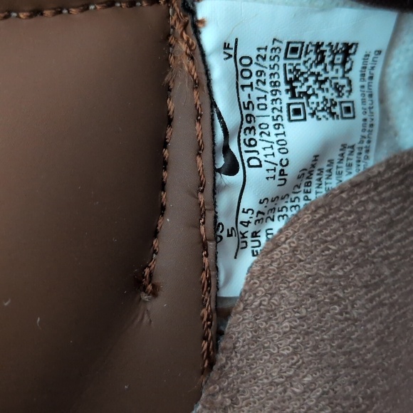 New! Nike Air Force 1 Acorn Sneakers - Men's Size 5 - Picture 7 of 7